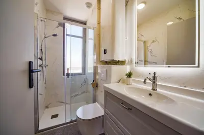 Salle de bains dans l'établissement La Suite Des Halles - Hypercentre - Netflix
