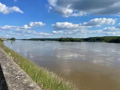 Paysage naturel près de la maison de vacances