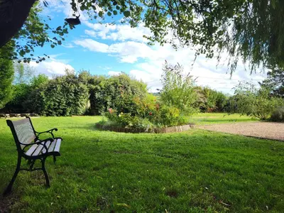 Jardin de l'établissement La Cale de la Clauderie