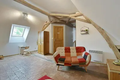 Coin salon dans l'établissement La Cassine - Maison du 18e siècle