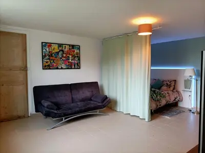 Coin salon dans l'établissement Domaine de l'Etangsort