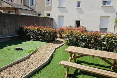 Jardin de l'établissement Lakanal 2 - Studio Prébendes Tours