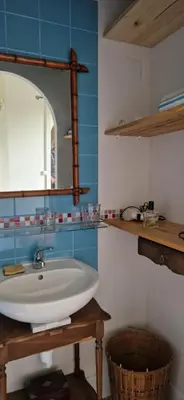 Salle de bains dans l'établissement Loft Bellevue