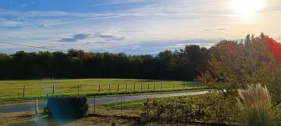 Paysage naturel près de la maison de vacances