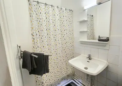 Salle de bains dans l'établissement 1# Central'Tours BLEU - Hypercentre