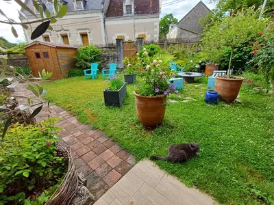 Jardin de l'établissement la pause zen