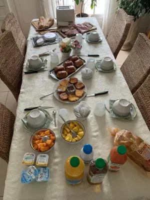 Nourriture dans le B&B/chambre d'hôtes ou à proximité