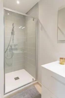 Salle de bains dans l'établissement Luxe et déco anglaise Tours centre Loire Valley