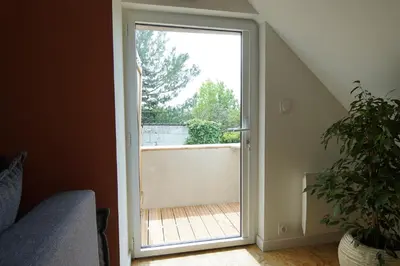 Balcon ou terrasse dans l'établissement La Longère