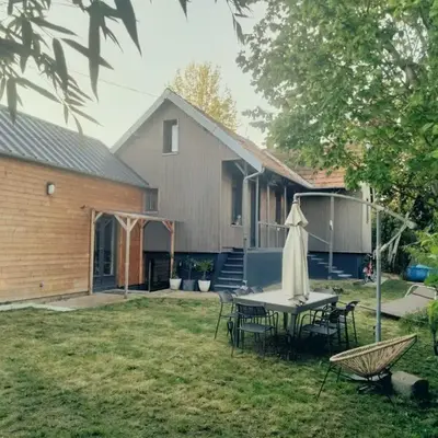 MAISON ATYPIQUE EN BOIS 2 NIVEAUX 7