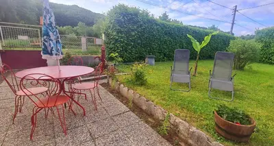 Jardin de l'établissement Maison campagne détente