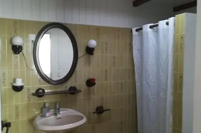 Salle de bains dans l'établissement Gîte au cœur des châteaux de la loire