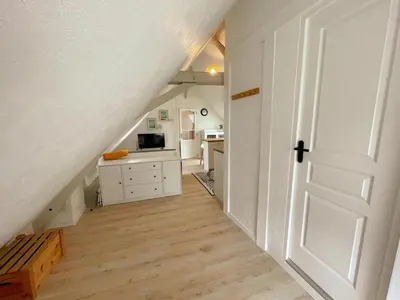 Cuisine ou kitchenette dans l'établissement Gîte tout confort près des châteaux de la Loire avec jardin privé et borne de recharge électrique - FR-1-381-583