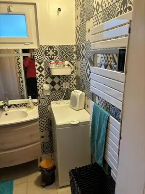 Salle de bains dans l'établissement Azay le rideau centre ville