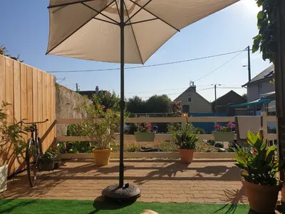 Jardin de l'établissement L 'appartement du Rocher