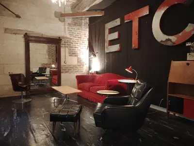 Coin salon dans l'établissement La Belle Étoile