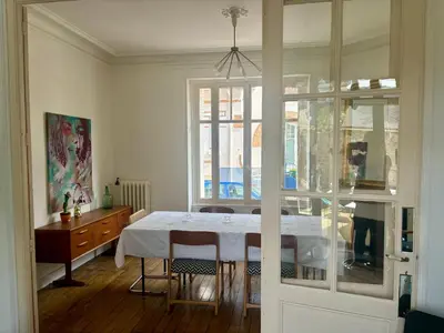 Plan de l'établissement Maison de caractère Le Mans 3 min à pieds gare et tram, proche centre ville , garage