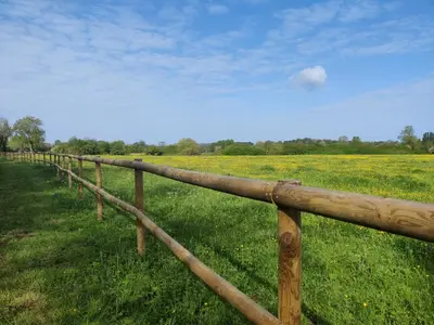 Paysage naturel près de le séjour chez l'habitant