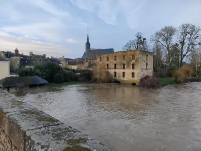 Vue sur la rivière ou le fleuve situé(e) à proximité de le séjour chez l'habitant