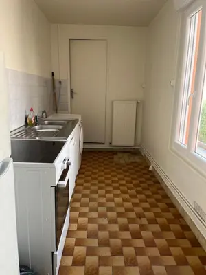 Cuisine ou kitchenette dans l'établissement Mozafar