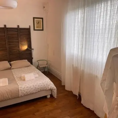 La chambre verte du gite de vendome