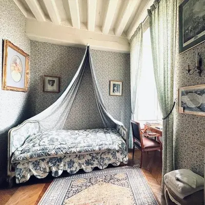 Un ou plusieurs lits dans un hébergement de l'établissement Château d'Ardenay sur merize