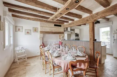 Plan de l'établissement Maison de Marcelline - Pour 10p maison climatisée