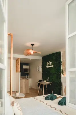 Cuisine ou kitchenette dans l'établissement La Loge Saumuroise - Charme, Confort & Central