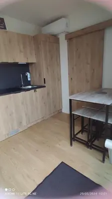 Cuisine ou kitchenette dans l'établissement Studio Smarty