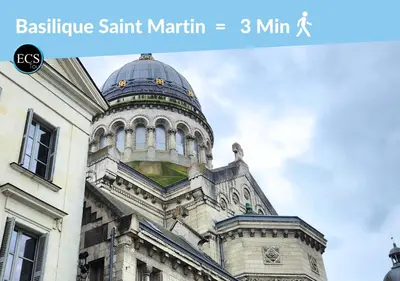 Plan de l'établissement 2-Central Tours BLEU - Hypercentre