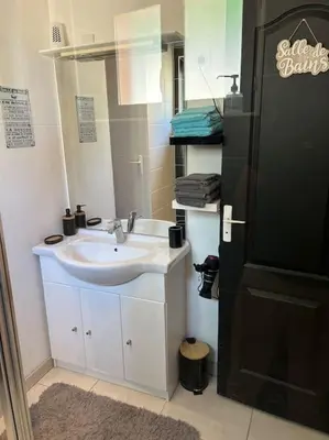 Salle de bains dans l'établissement Made in Beaufort