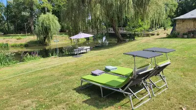 Jardin de l'établissement Au fil de l'eau