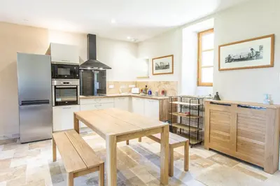 Cuisine ou kitchenette dans l'établissement Château de Conon - Gîte la Cоncіergerіe