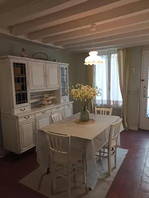 Cuisine ou kitchenette dans l'établissement Petite Chérie