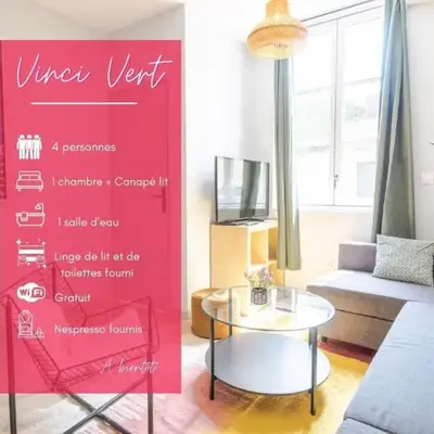 « AU VINCI VERT » Appartement 4 pers. NEUF