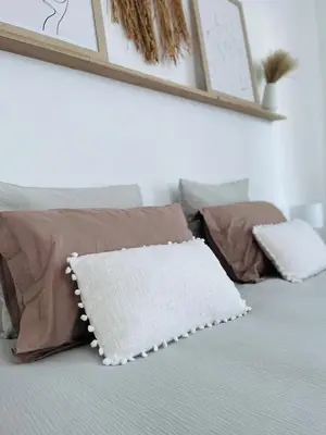 Un ou plusieurs lits dans un hébergement de l'établissement Appartement de standing hyper centre