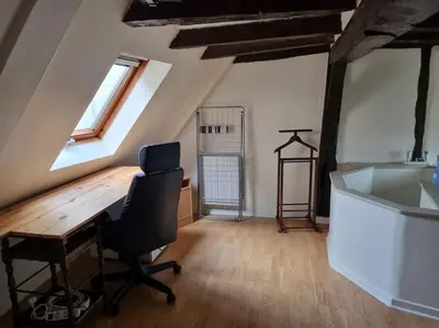 Un ou plusieurs lits dans un hébergement de l'établissement Duplex Cité Plantagenêt - 2 Voyageurs - WIFI
