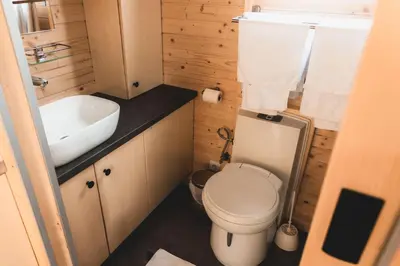 Salle de bains dans l'établissement Paradise Home by Tiny Away