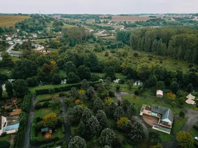 Paysage naturel près de la maison de vacances