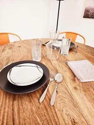 Plan de l'établissement appartement calme, centre-ville