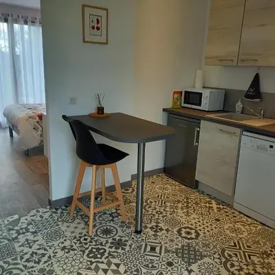 Gîte studio 2 pers Le Coquelicot entre Loire et Sologne