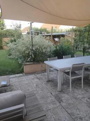 Jardin de l'établissement Les hunaudieres 4 chambres - 4 lits doubles