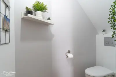 Salle de bains dans l'établissement Amboise et Volupté centre-ville