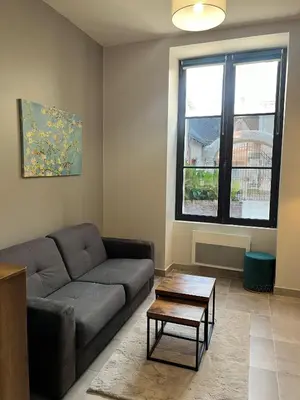 Coin salon dans l'établissement Quai de la Loire