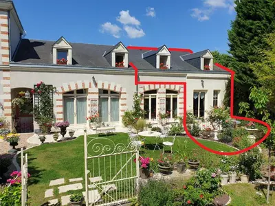 Jardin de l'établissement le logis medicis