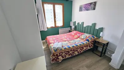 Un ou plusieurs lits dans un hébergement de l'établissement Domaine des Moizons, Le Figuier