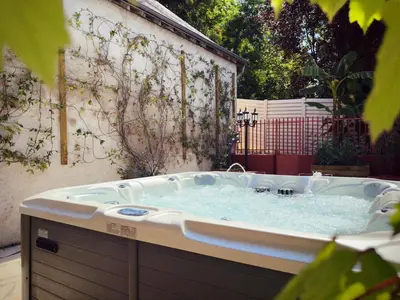 Plan de l'établissement la Maison sous les Arbres - Duplex, jardin et spa