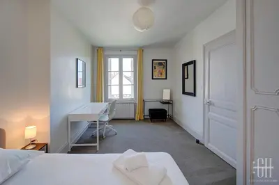 Un ou plusieurs lits dans un hébergement de l'établissement L'Hoya - Quartier Prébendes