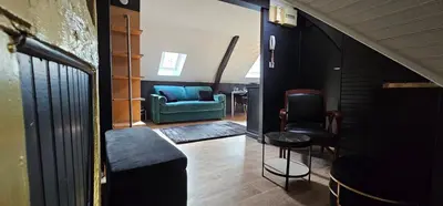 Télévision ou salle de divertissement dans l'établissement Le Paille 3 - Studio chic cosy - HyperCentre - WIFI