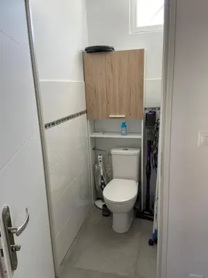 Salle de bains dans l'établissement gîte cosy Le Mans